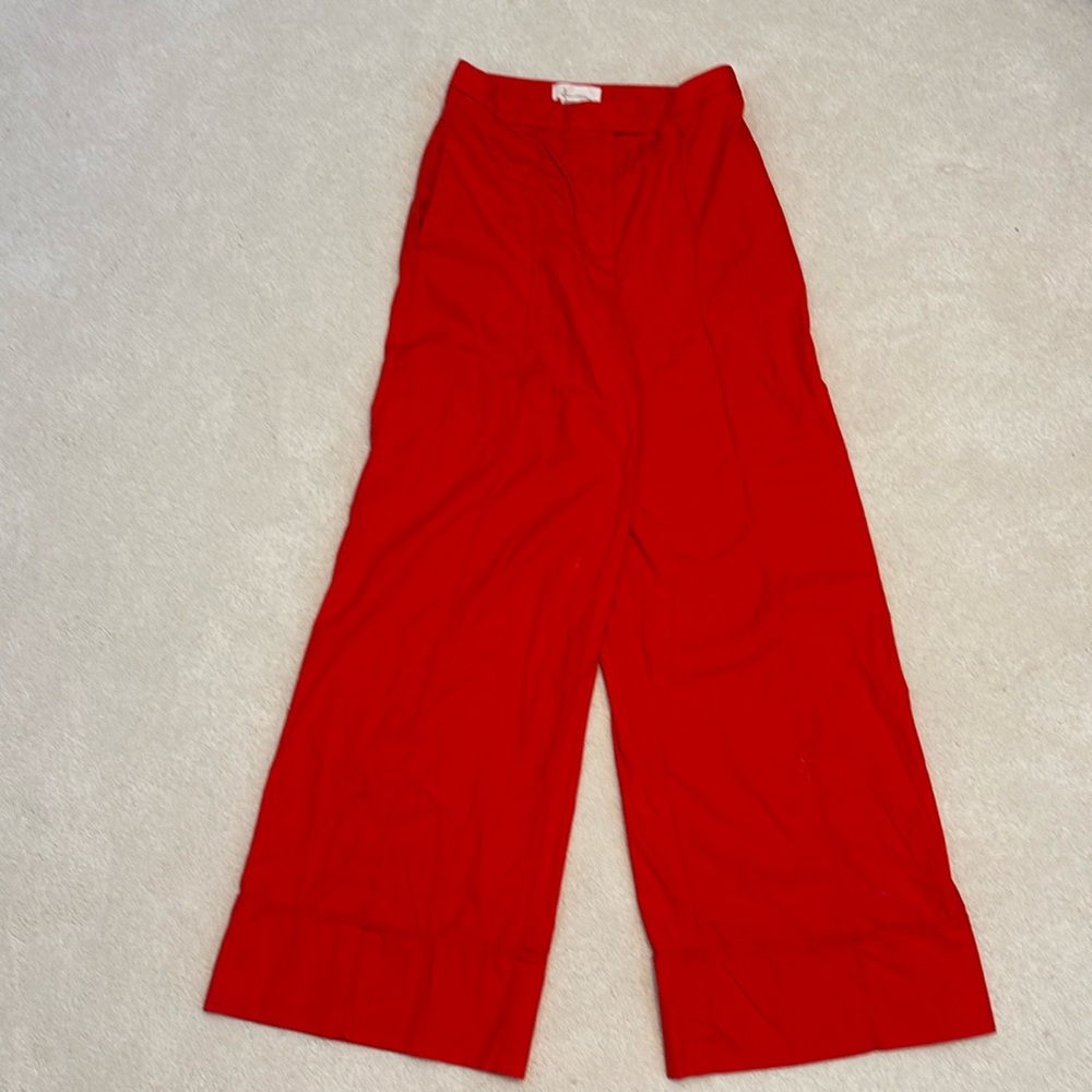 Anthropologie Wide Leg Trouser
